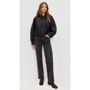 Agolde / Mid Rise Relaxed Straight Harper Jeans in Radius
